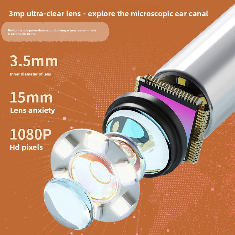 Visual ear scoop