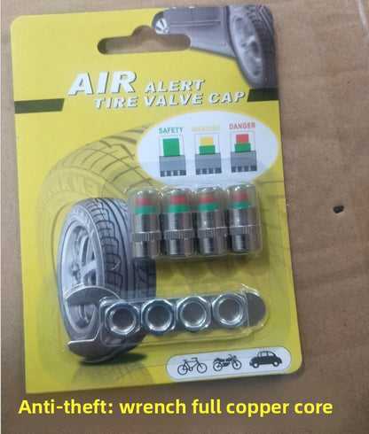 Visual Tire Pressure Monitoring Caps