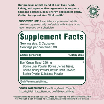 Vital Source Nutrition Primal Health Blend Capsules