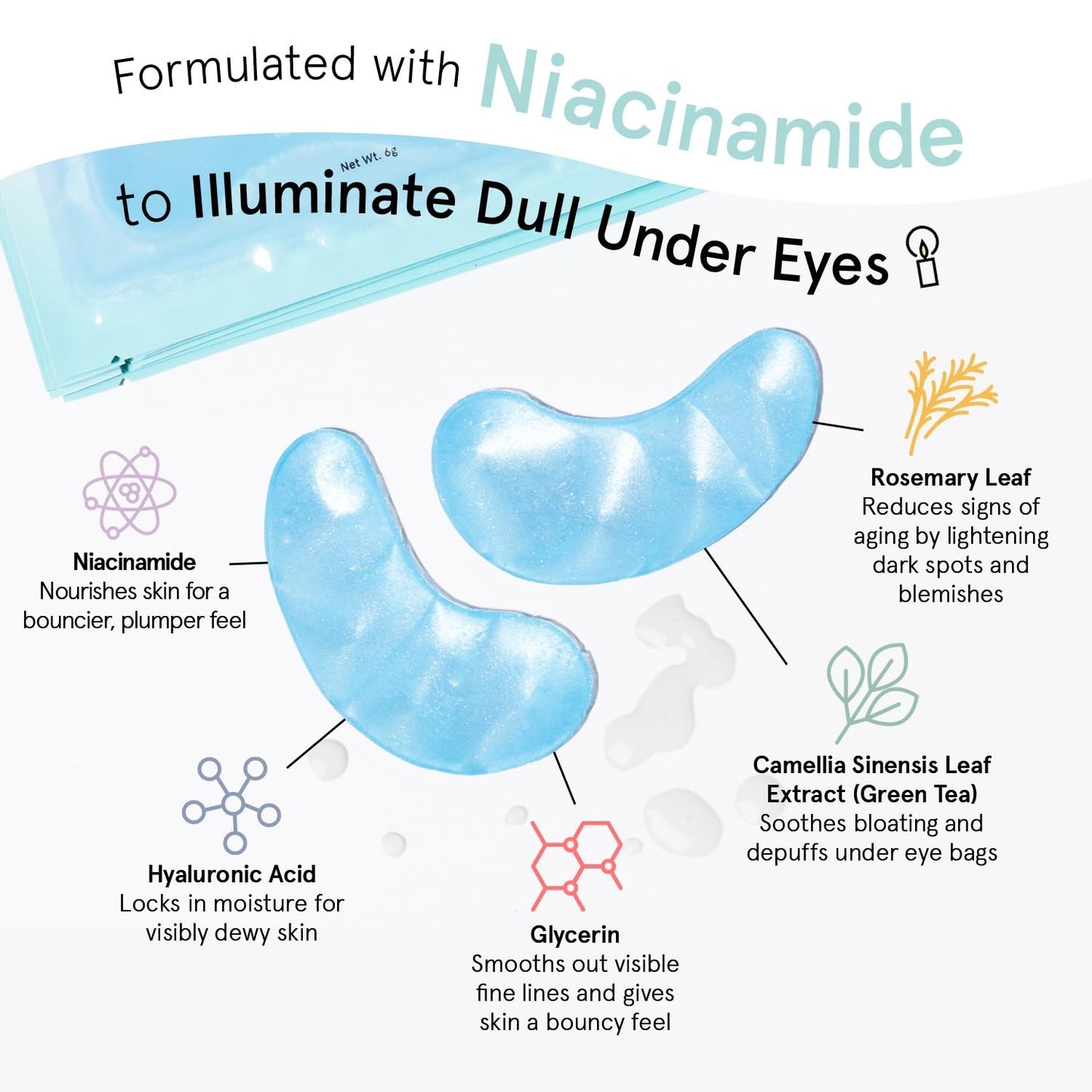 Vitality Blue Eye Mask