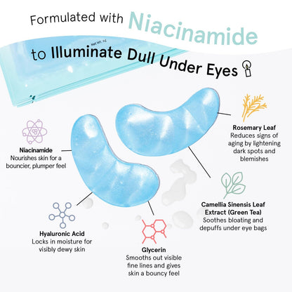 Vitality Blue Eye Mask