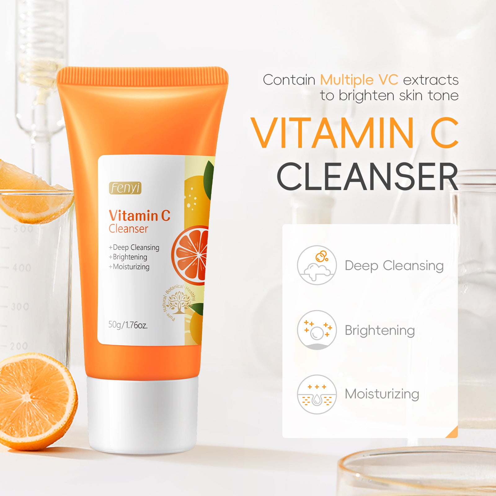 Vitamin C Facial Cleanser 50g