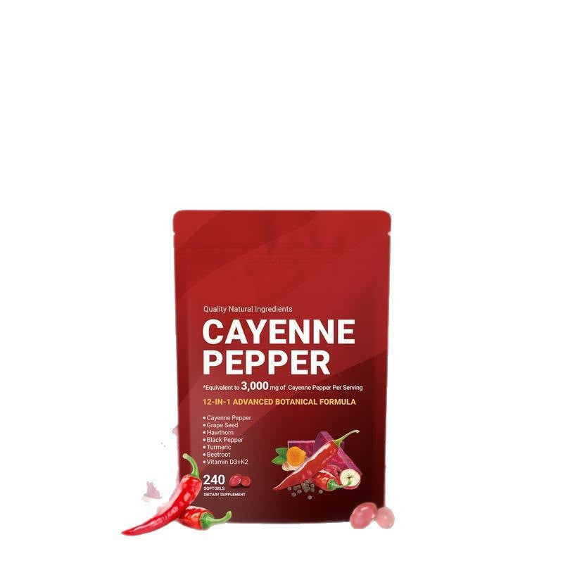 Vitamin D3 K2 Cayenne Pepper Capsules