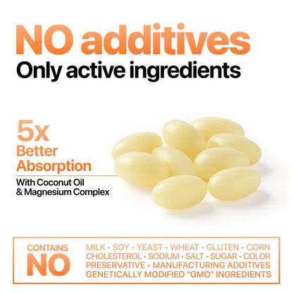 Vitamin D3 K2 Softgel Capsules