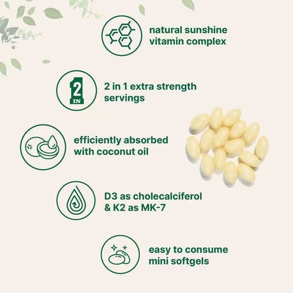 Vitamin D3 K2 Softgels