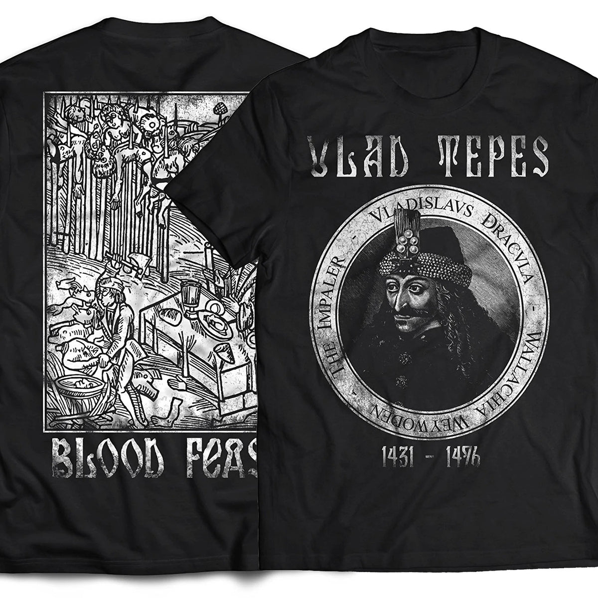 Vlad's punctured T-shirt
