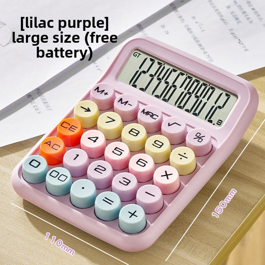 Voice Calculator with Flexible Keyboard