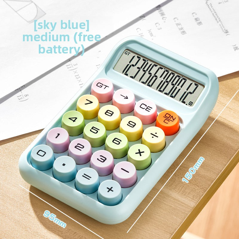 Voice Calculator with Flexible Keyboard