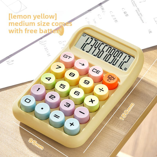 Voice Calculator with Flexible Keyboard