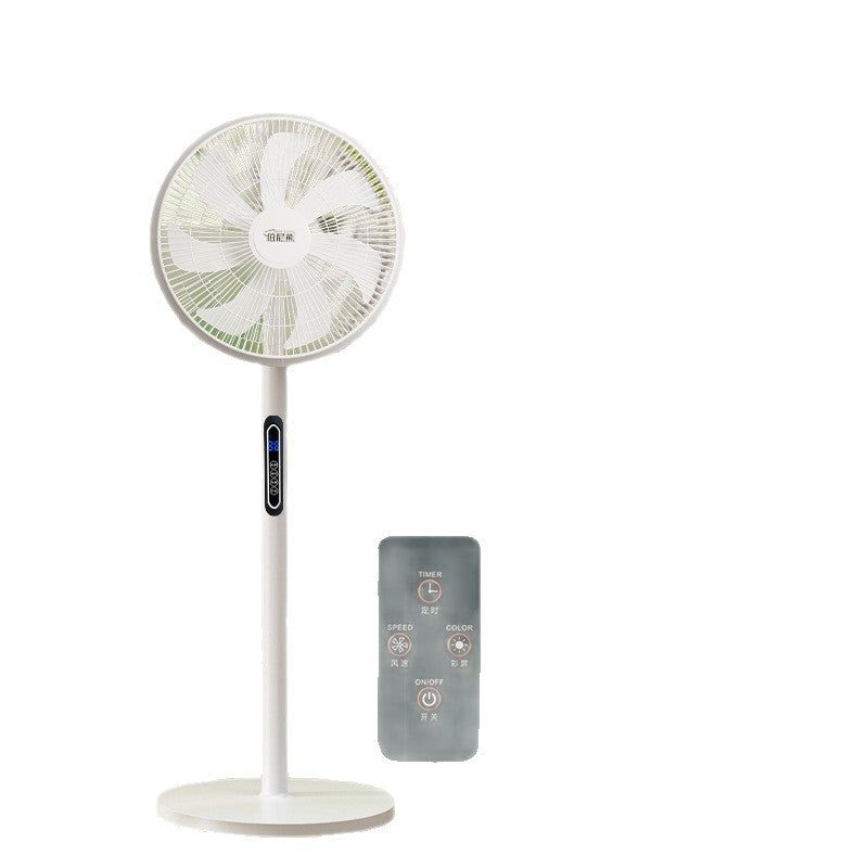 Voice Controlled Remote Timer Floor Fan
