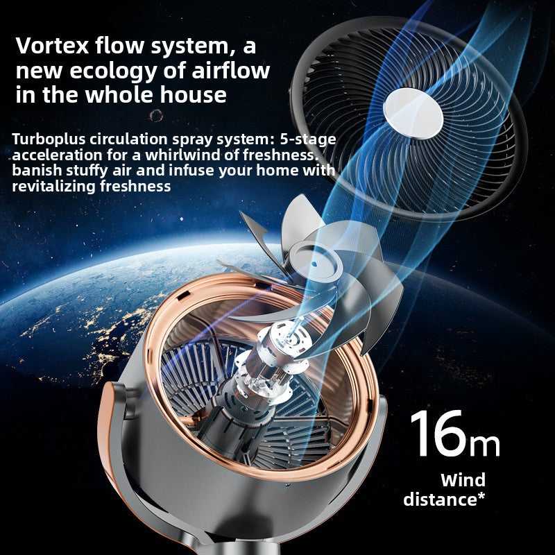 Voice Controlled Tower Fan with Air Purification