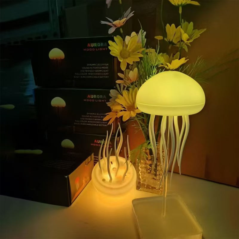 Voice-controlled water mother lamp