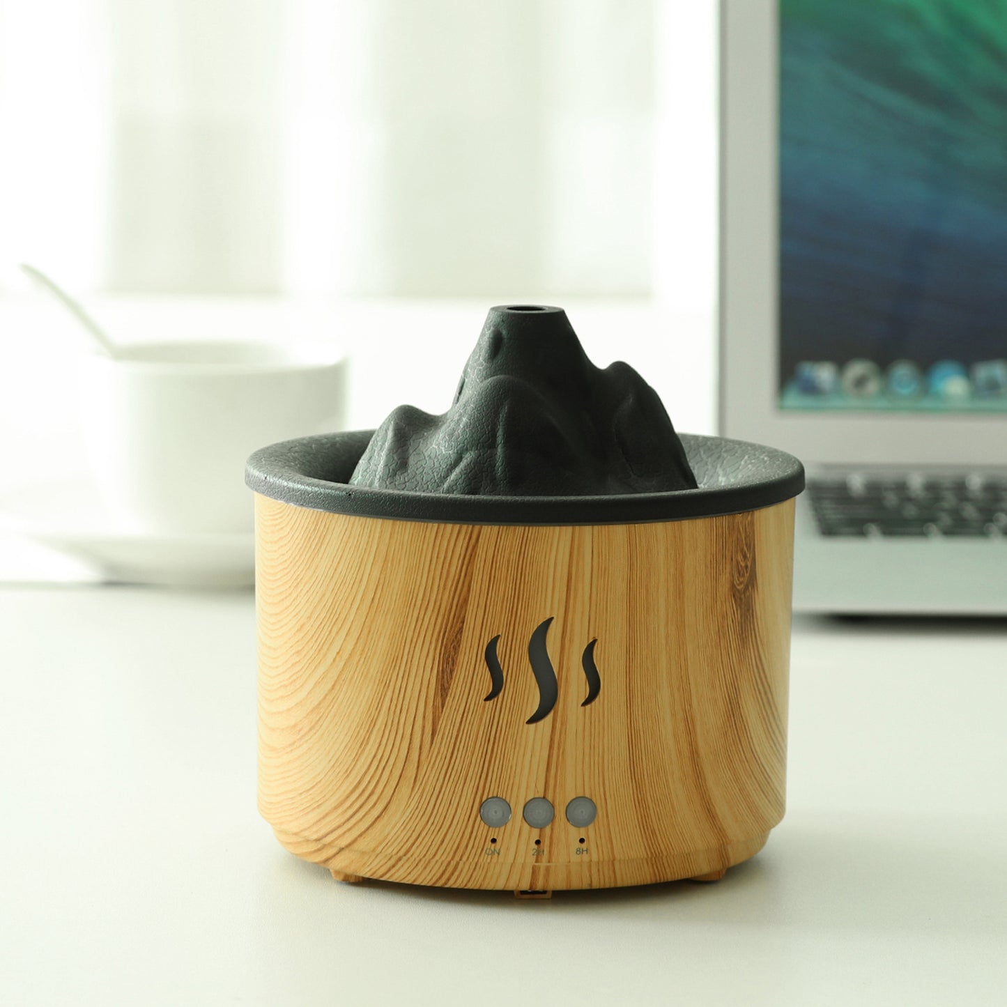 Volcanic Aromatherapy Humidifier with LED Light