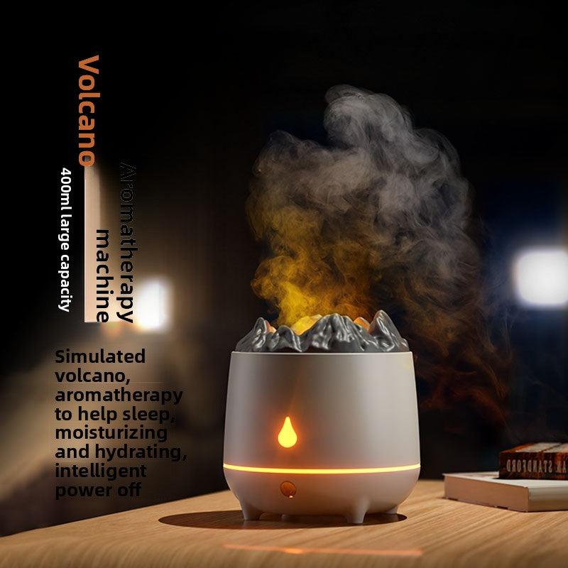 Volcanic aromatherapy machine