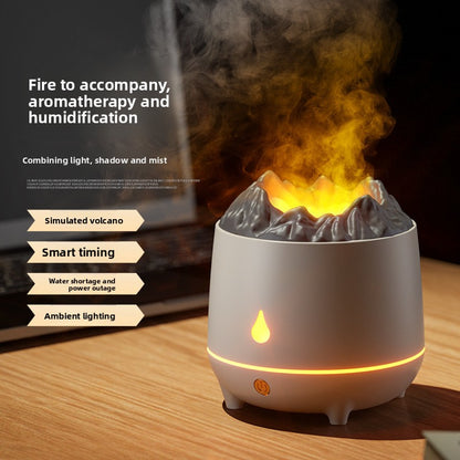 Volcanic aromatherapy machine