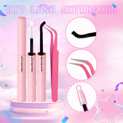 Voluminous and curled false eyelashes