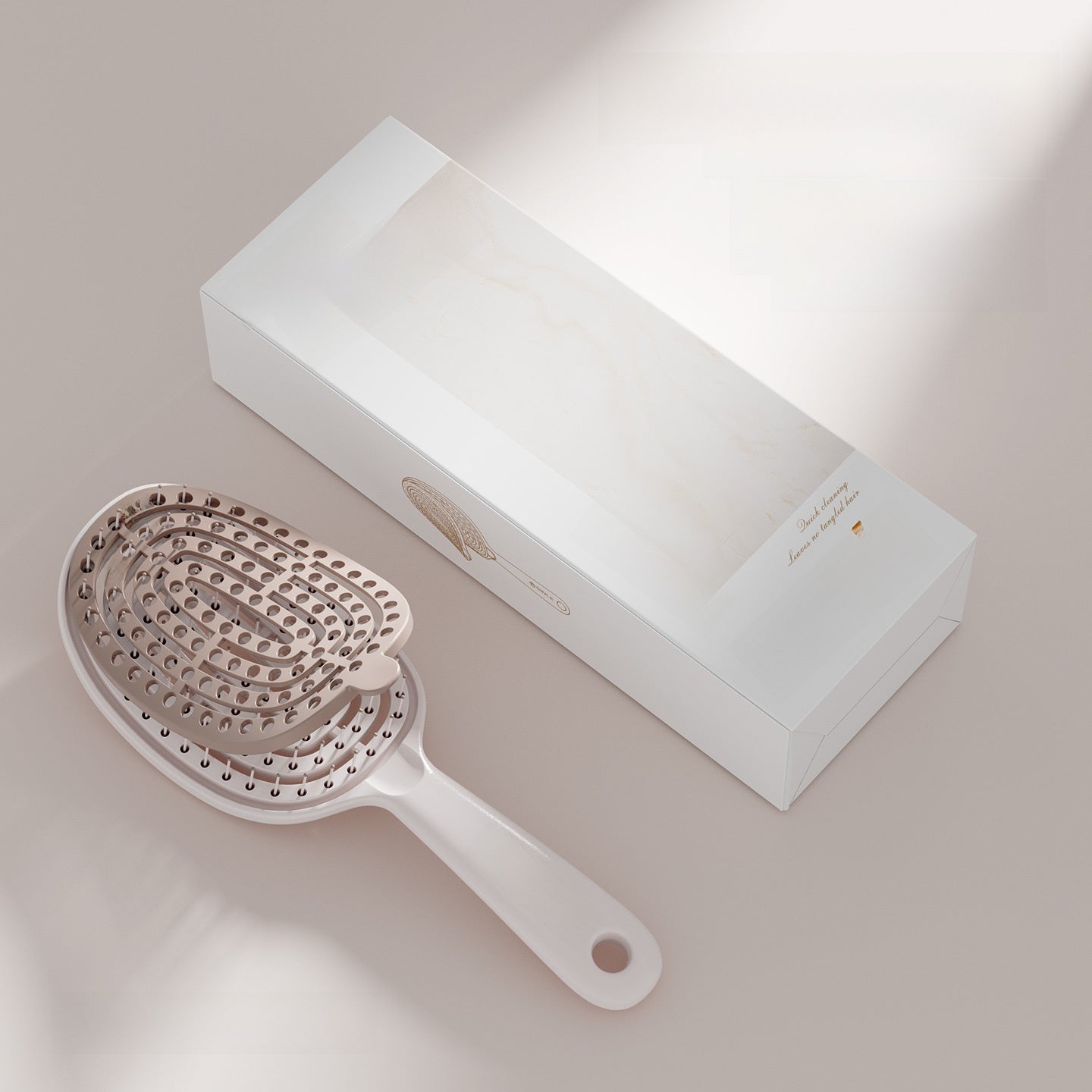 Volumizing Hair Comb with Self-Cleaning Feature