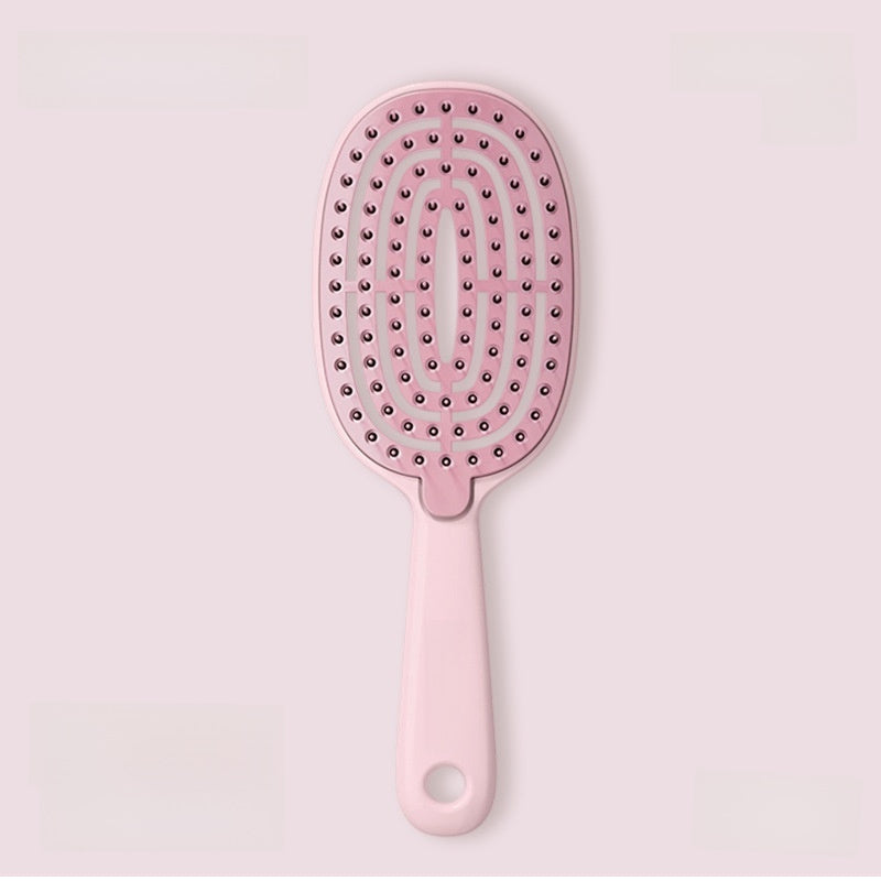 Volumizing Hair Comb with Self-Cleaning Feature