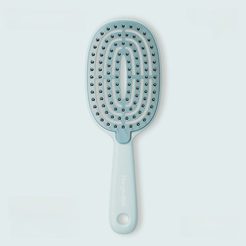 Volumizing Hair Comb with Self-Cleaning Feature
