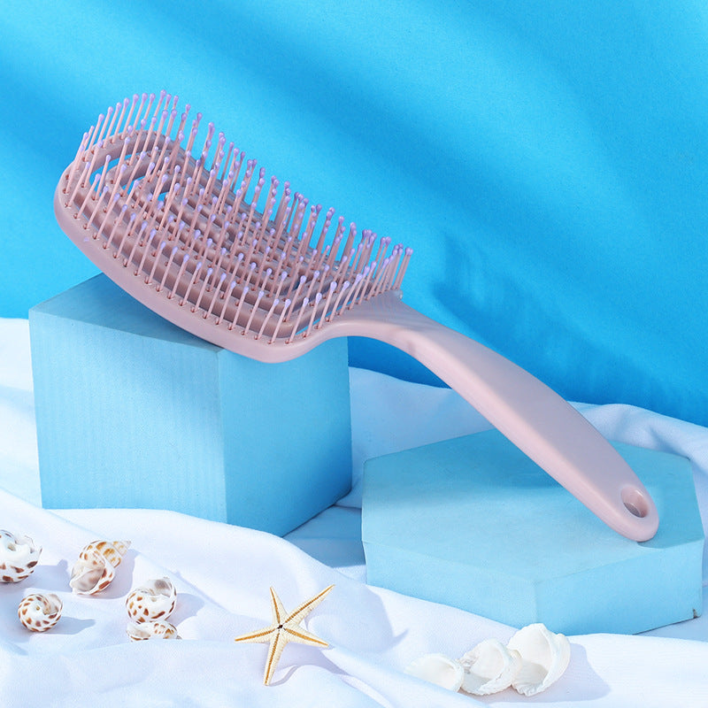 Volumizing Hair Styling Comb with Massage Bristles