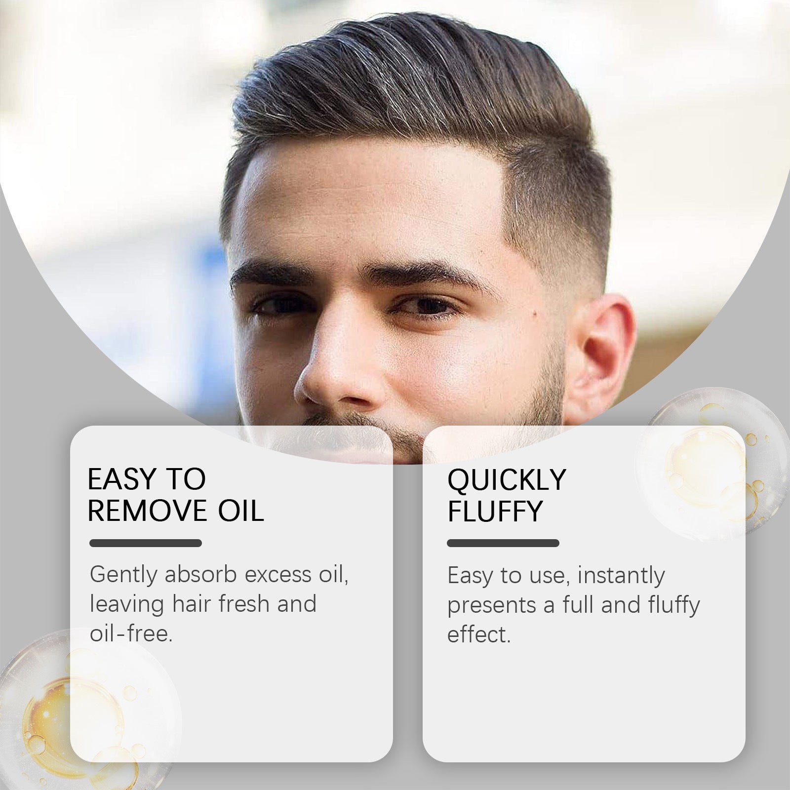 Volumizing Hair Styling Powder with Oil Control