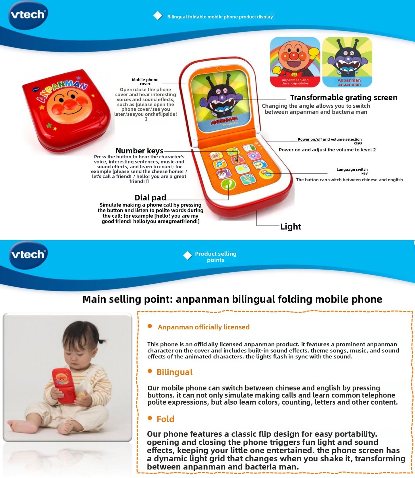 Vtech Interactive Learning Crawling Toy for Infants