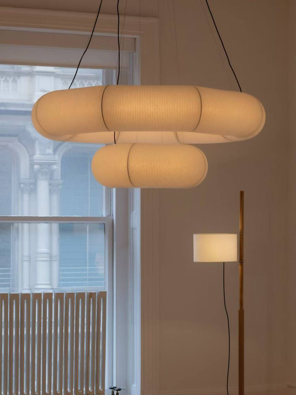 Wabi-Sabi Paper Art Chandelier Light