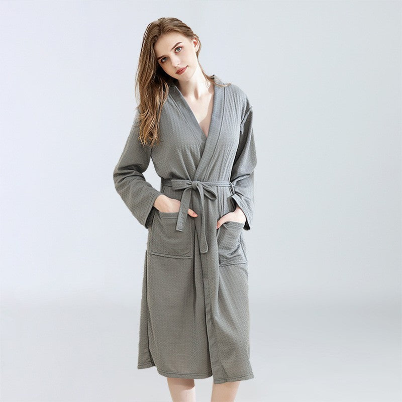 waffle bathrobe