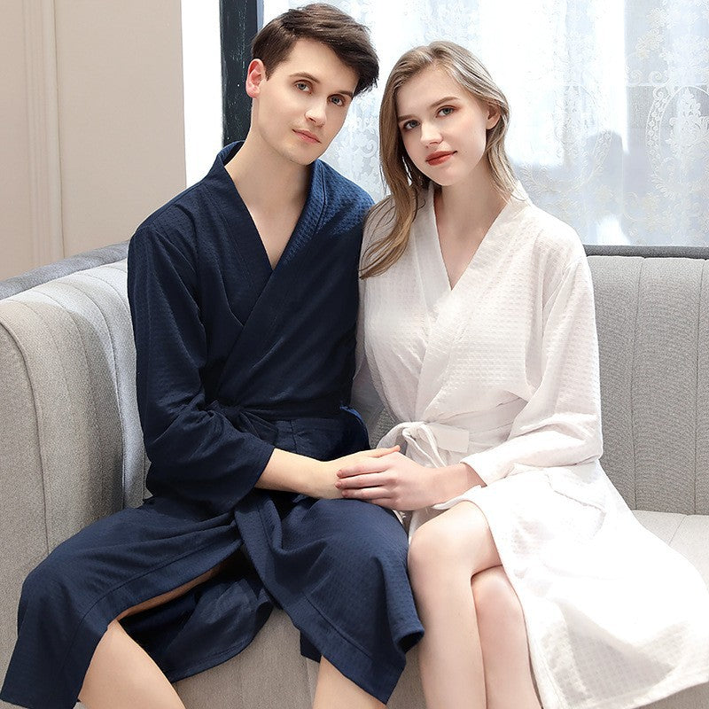 waffle bathrobe