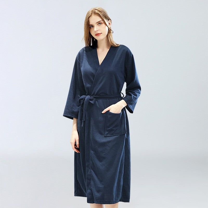 waffle bathrobe