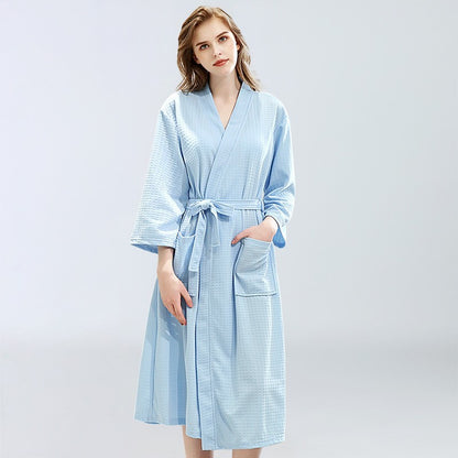 waffle bathrobe