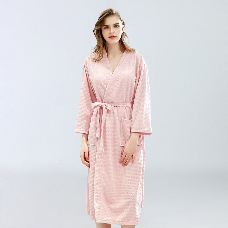 waffle bathrobe