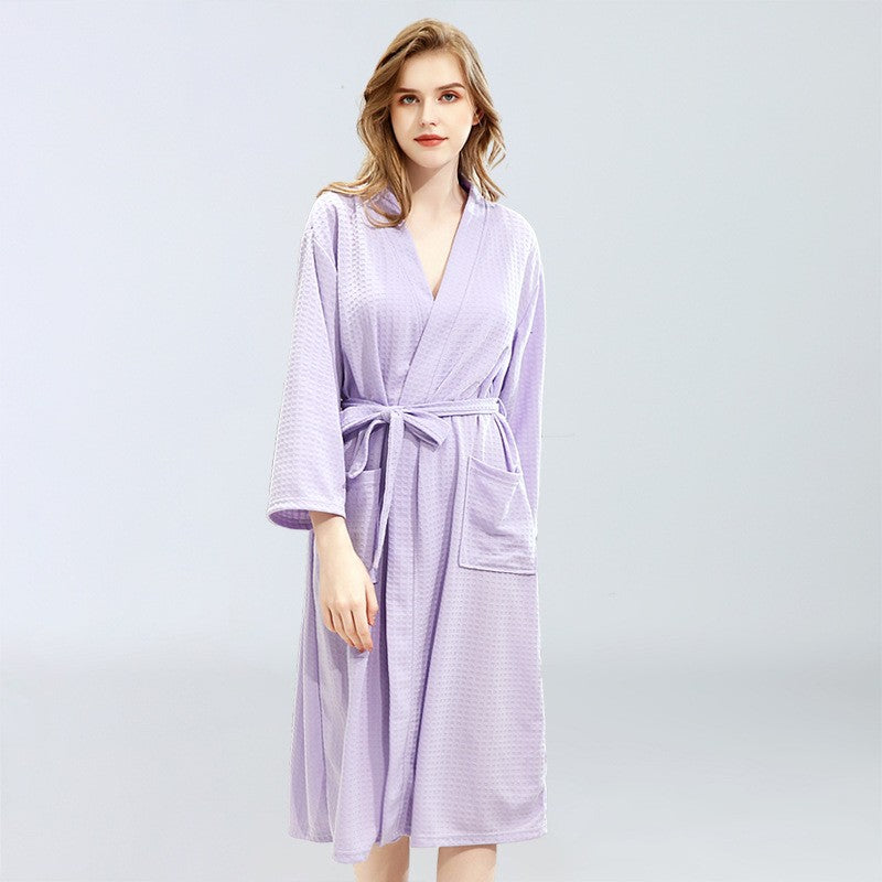 waffle bathrobe
