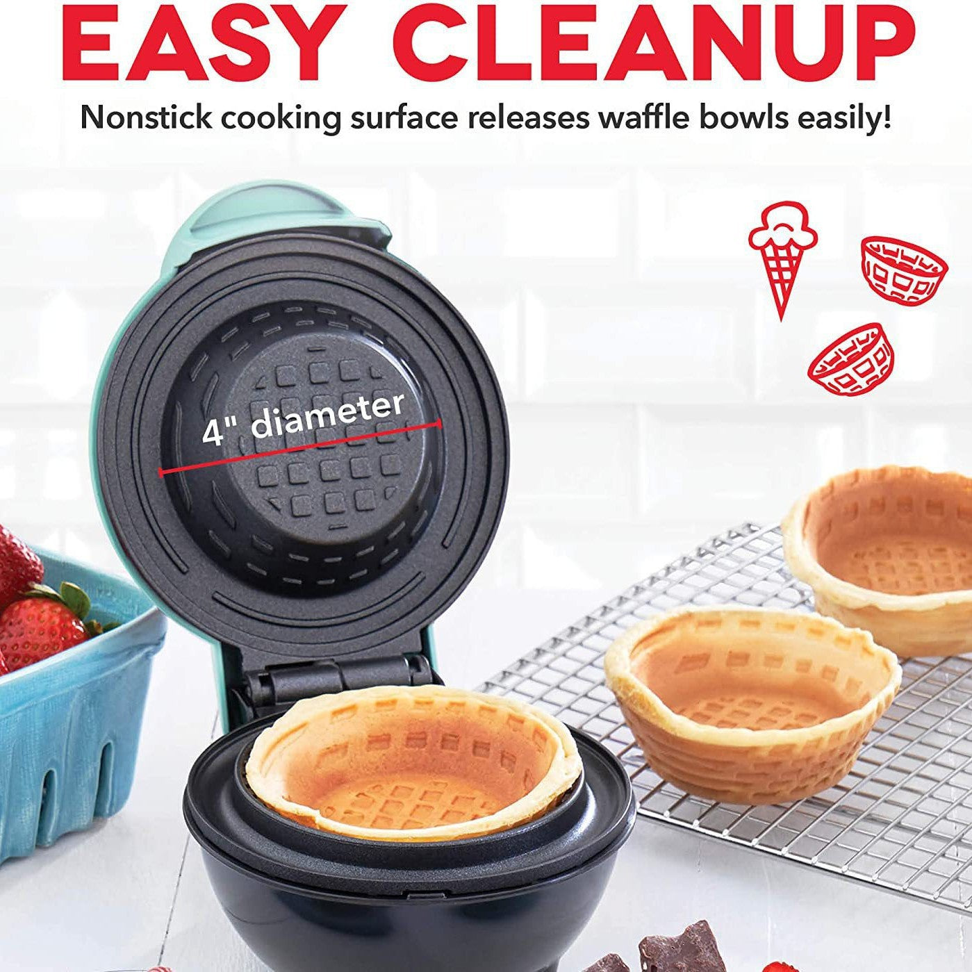 Waffle Bowl Machine