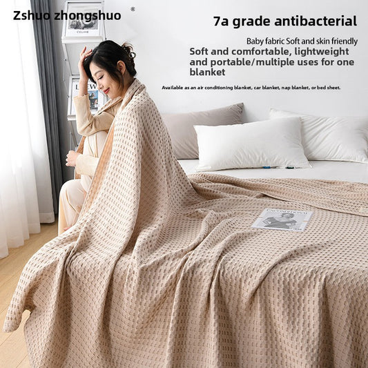 Waffle Cotton Towel Quilt