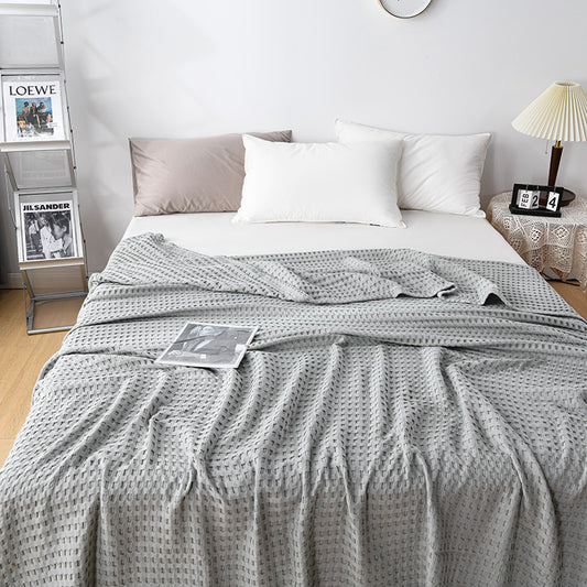 Waffle Cotton Towel Quilt