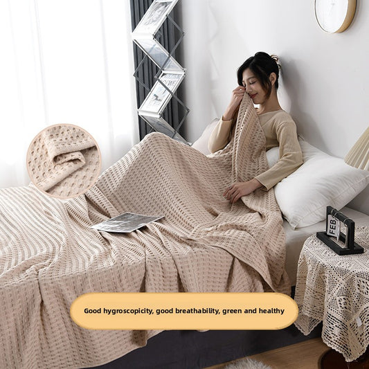 Waffle Cotton Towel Quilt