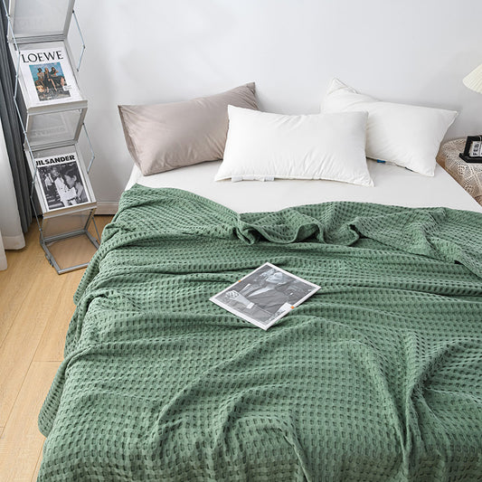 Waffle Cotton Towel Quilt