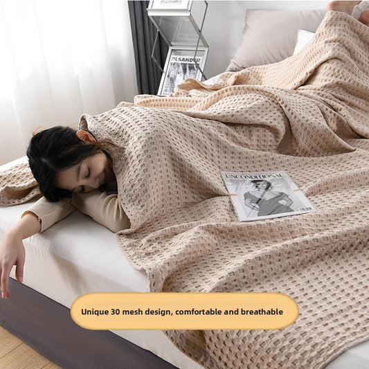Waffle Cotton Towel Quilt