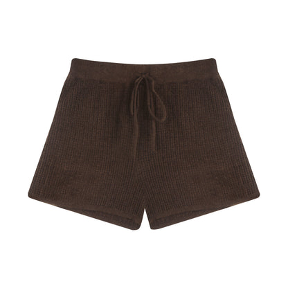 Waffle Knit Zip-Up Hoodie and Pants Set