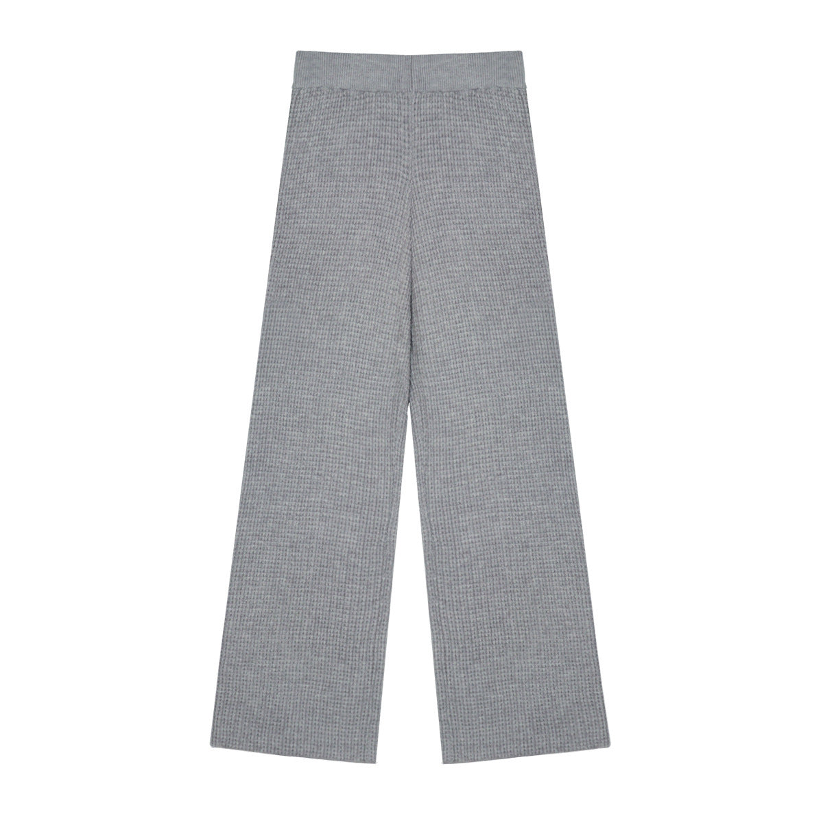 Waffle Knit Zip-Up Hoodie and Pants Set