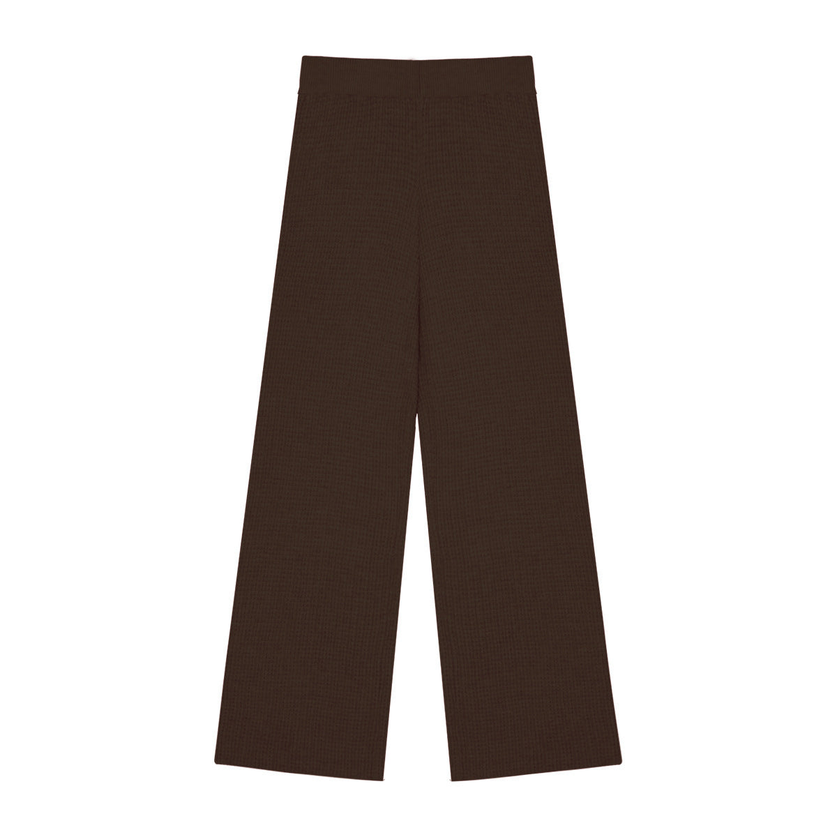 Waffle Knit Zip-Up Hoodie and Pants Set