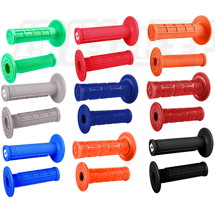 Waffle Motorcycle Handlebar Grips