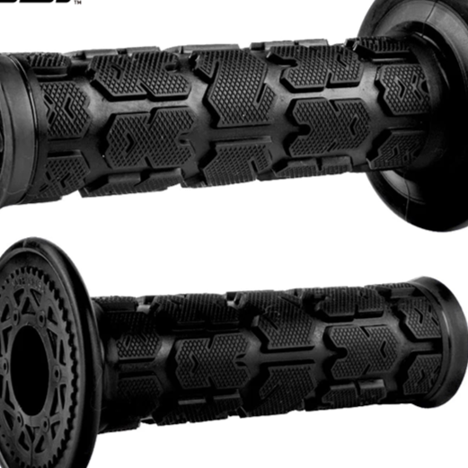 Waffle Motorcycle Handlebar Grips