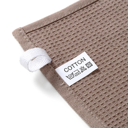 Waffle Weave Cotton Tea Towels, Kitchen Cleaning Cloths
