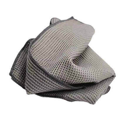 Waffle Weave Microfiber Cleaning Towel for Car and Home