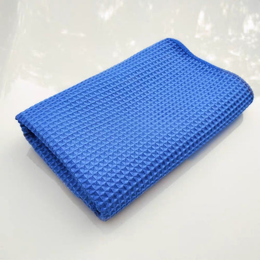 Waffle Weave Microfiber Cleaning Towel for Car and Home