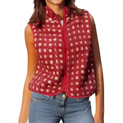 Waffles Fleece Vest