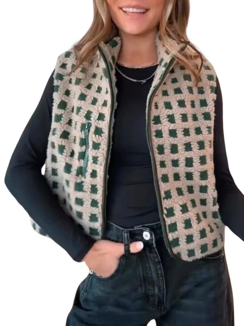 Waffles Fleece Vest