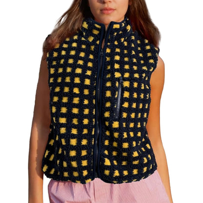 Waffles Fleece Vest